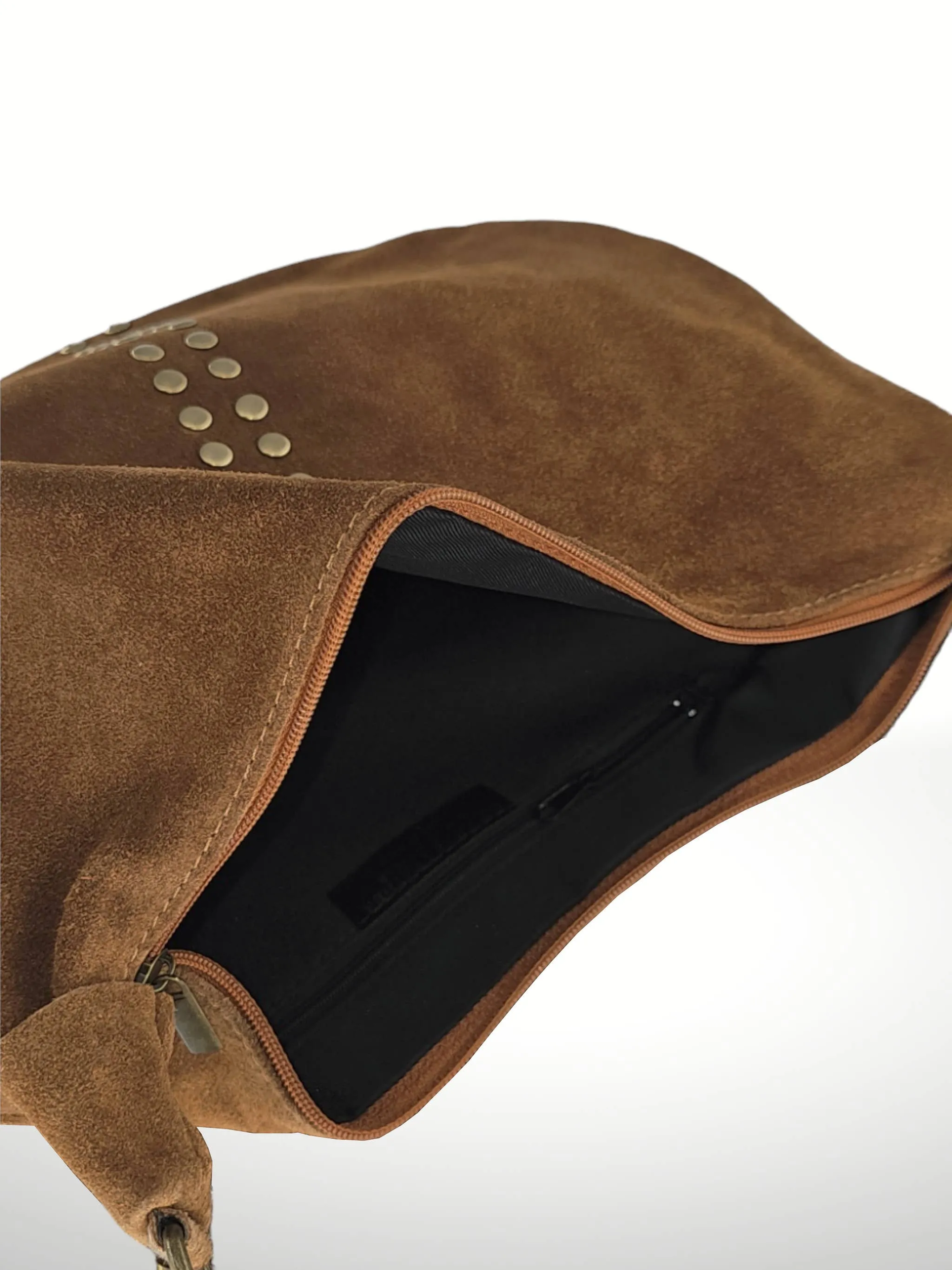 Monica Suede Leather Bag
