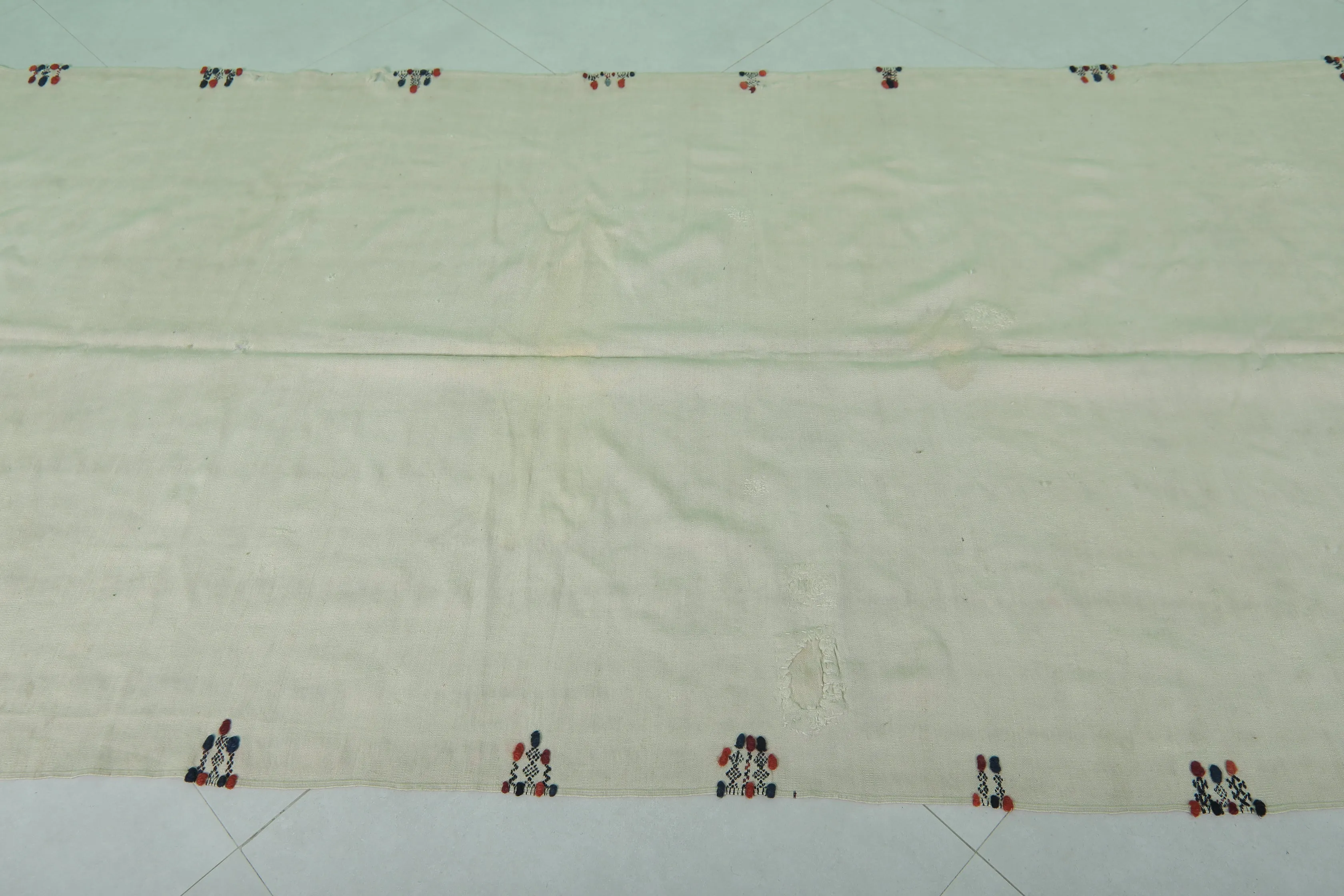 Moroccan Rug 4.4 x 14.5 FT - Handwoven Runner for Spacious Interiors