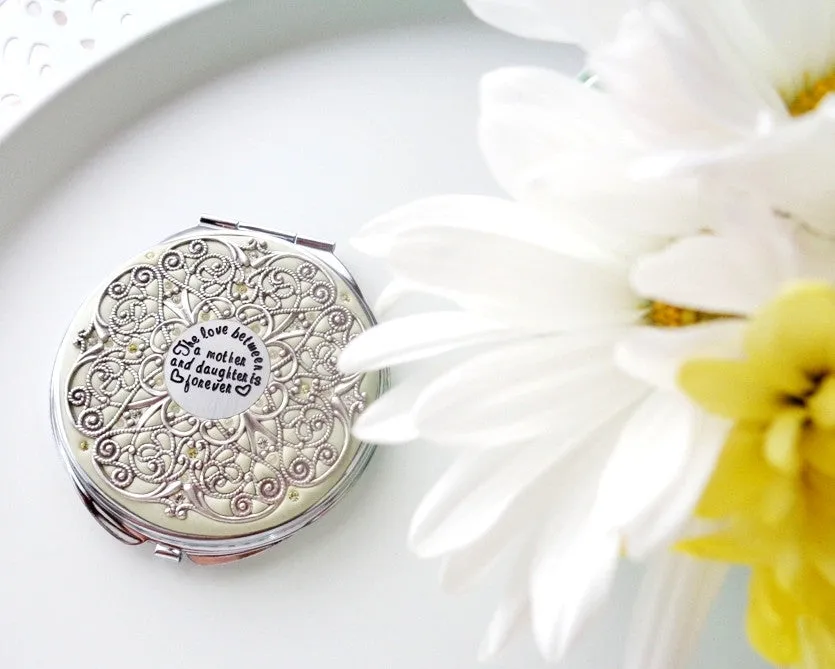 Mother and Daughter Extra Large Compact Mirror