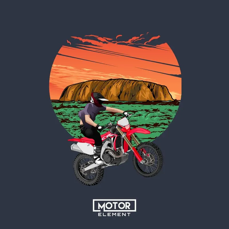 Motorcycles | Custom Digital Drawing