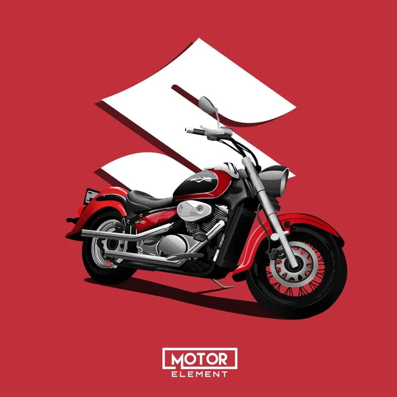 Motorcycles | Custom Digital Drawing