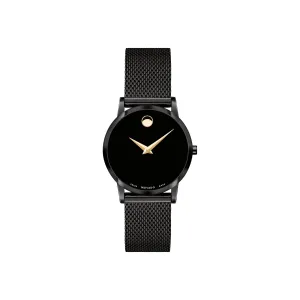 Movado Women's Watch Black Pvd Case Quartz