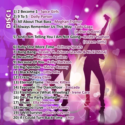 Mr Entertainer Big Karaoke Hits of Girls