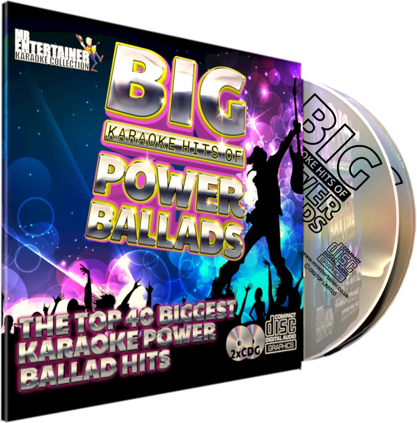Mr Entertainer Big Karaoke Hits of Power Ballads