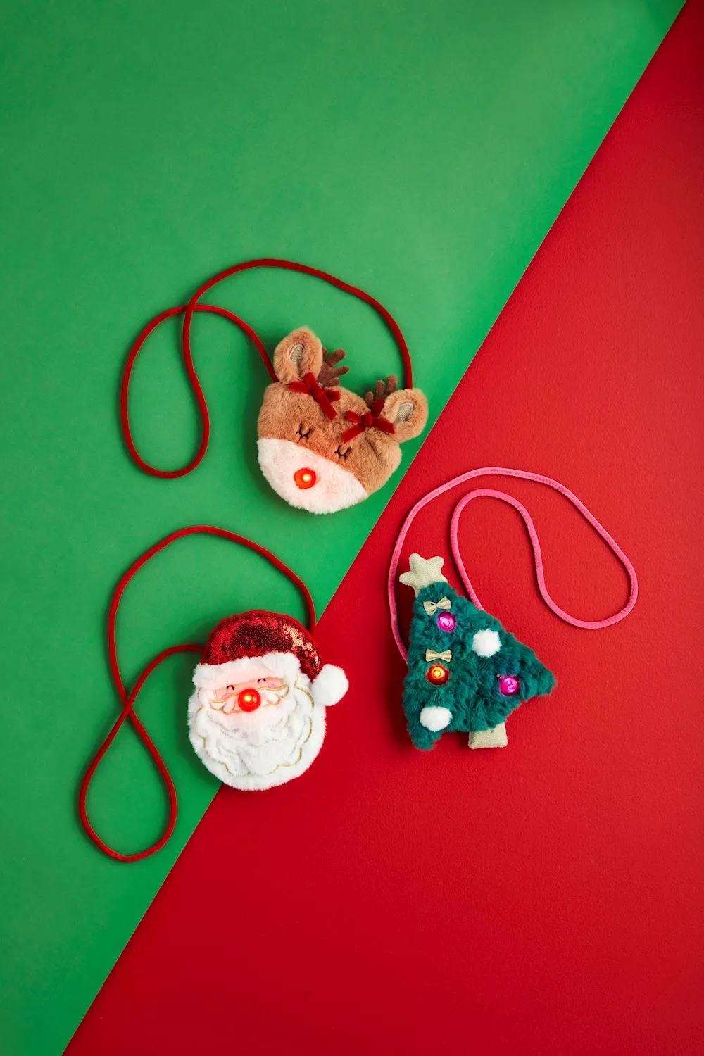 Mud Pie Christmas Light Up Purses