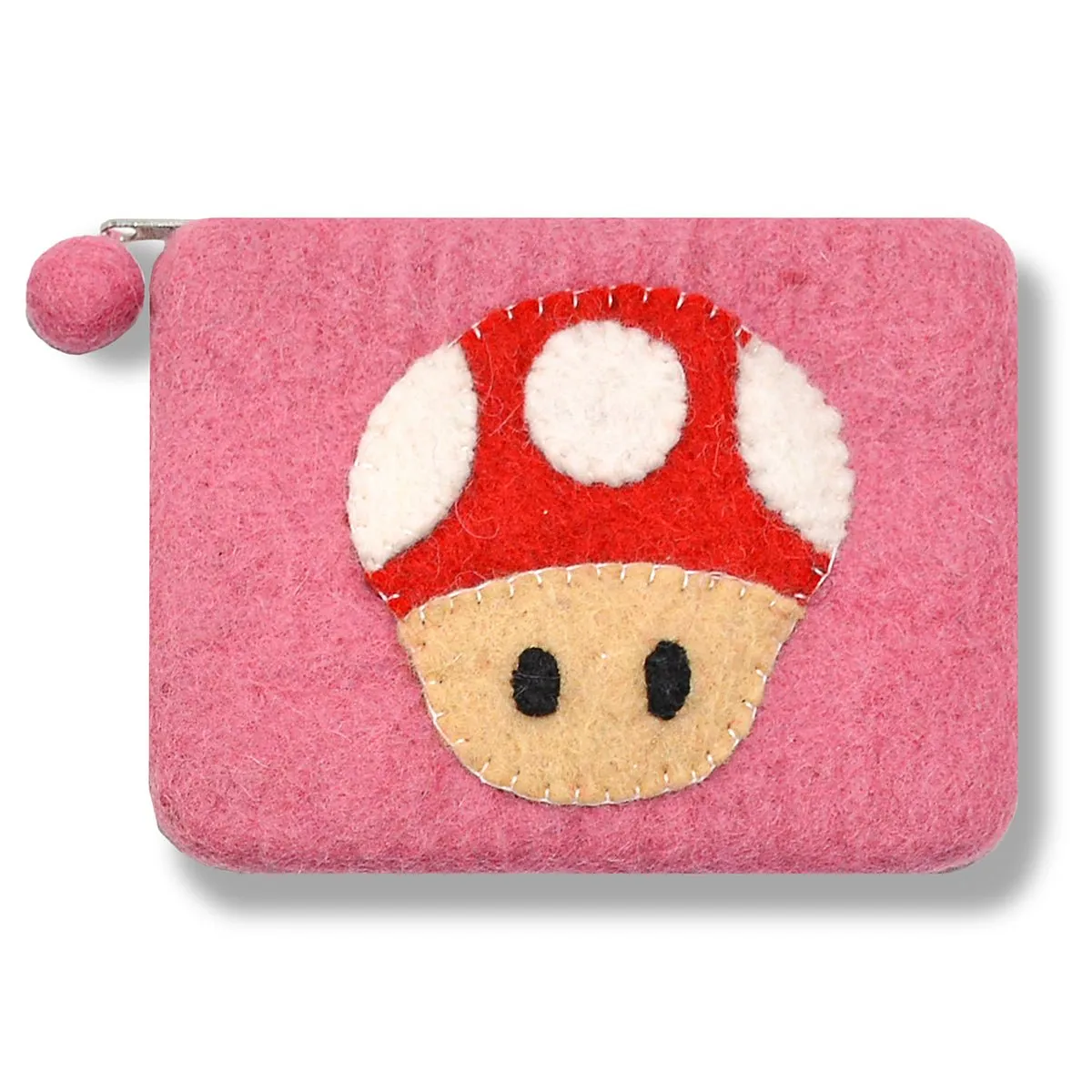 Mushroom Head Design Coin Purse