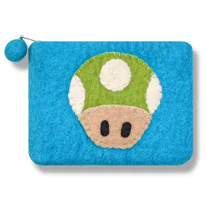 Mushroom Head Design Coin Purse