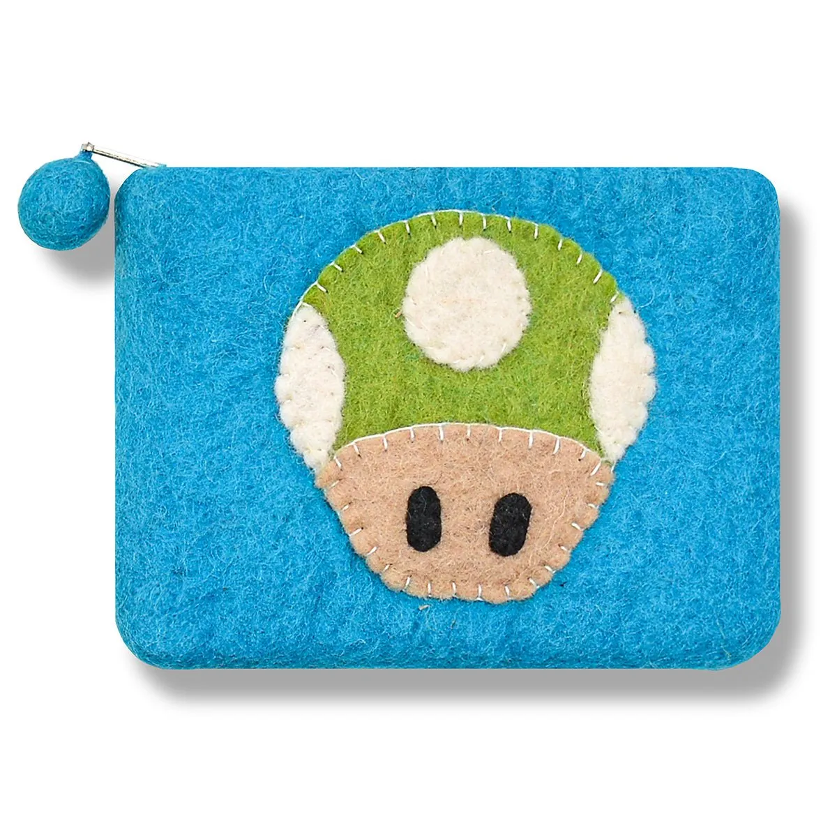 Mushroom Head Design Coin Purse