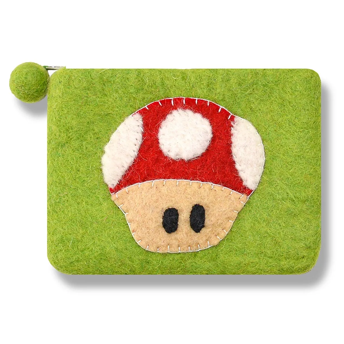 Mushroom Head Design Coin Purse