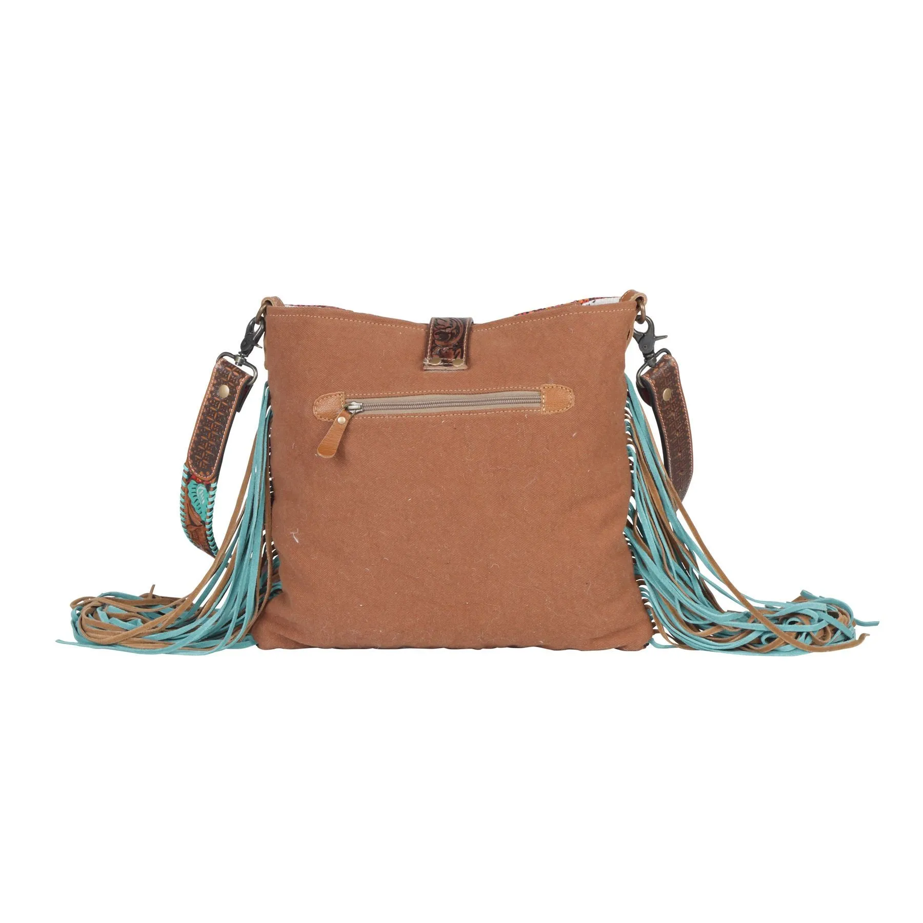 Myra Bag Cornelian Flames Tooled Bag