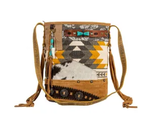 Myra Bag Coyote Bluff Fringed Concealed-Carry Bag