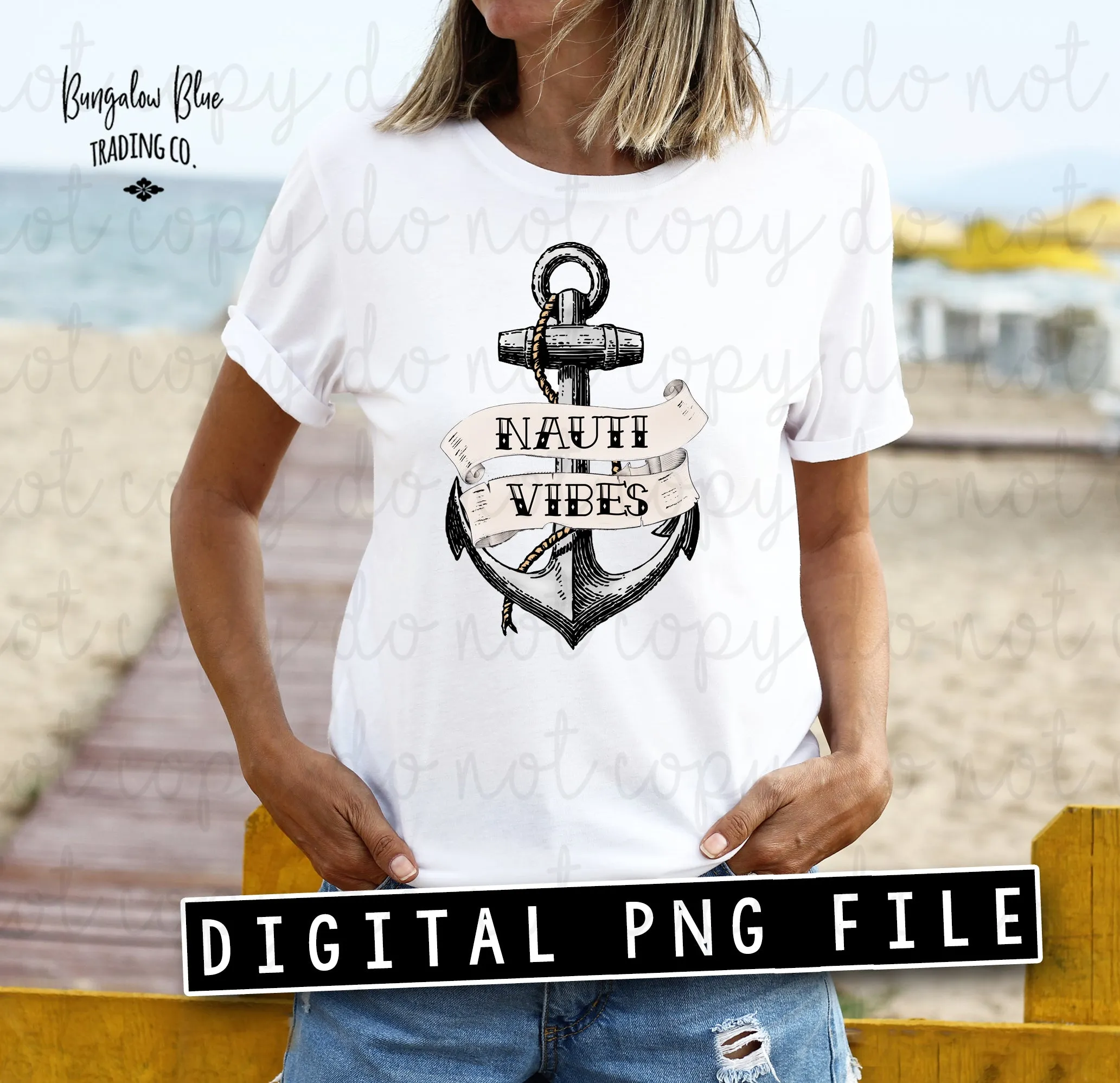 Nauti Vibes Nautical Anchor - Digital Download