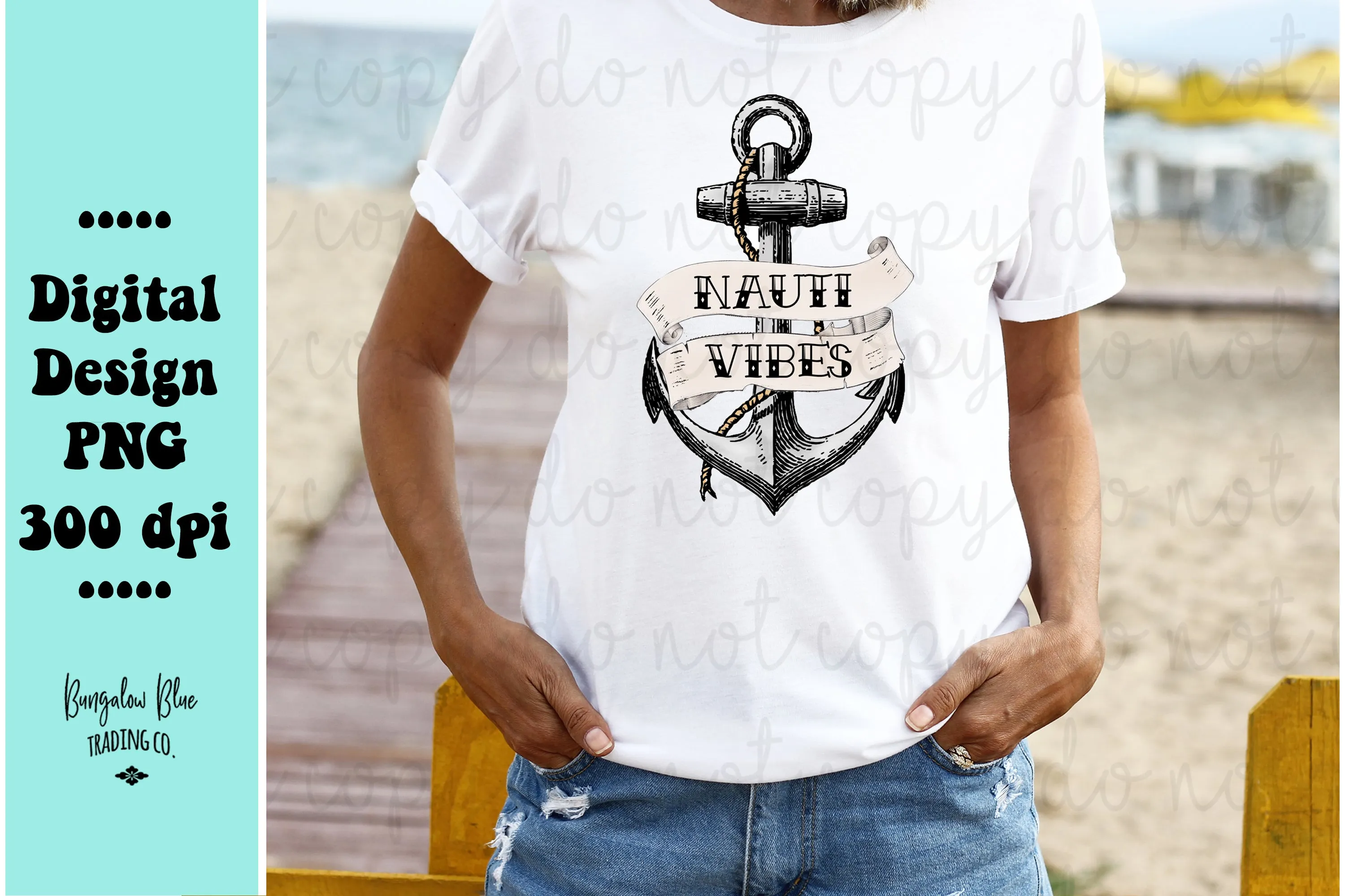 Nauti Vibes Nautical Anchor - Digital Download