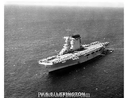 Navy Air Carrier USS Lexington  0957