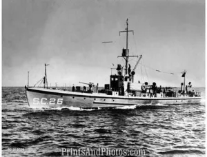 Navy SC26 Submarine Chaser 1918  3023