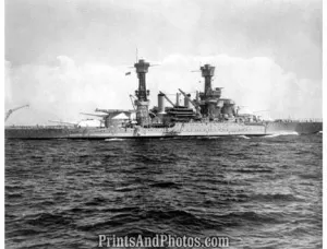 NAVY SHIP USS Maryland 1935  2886