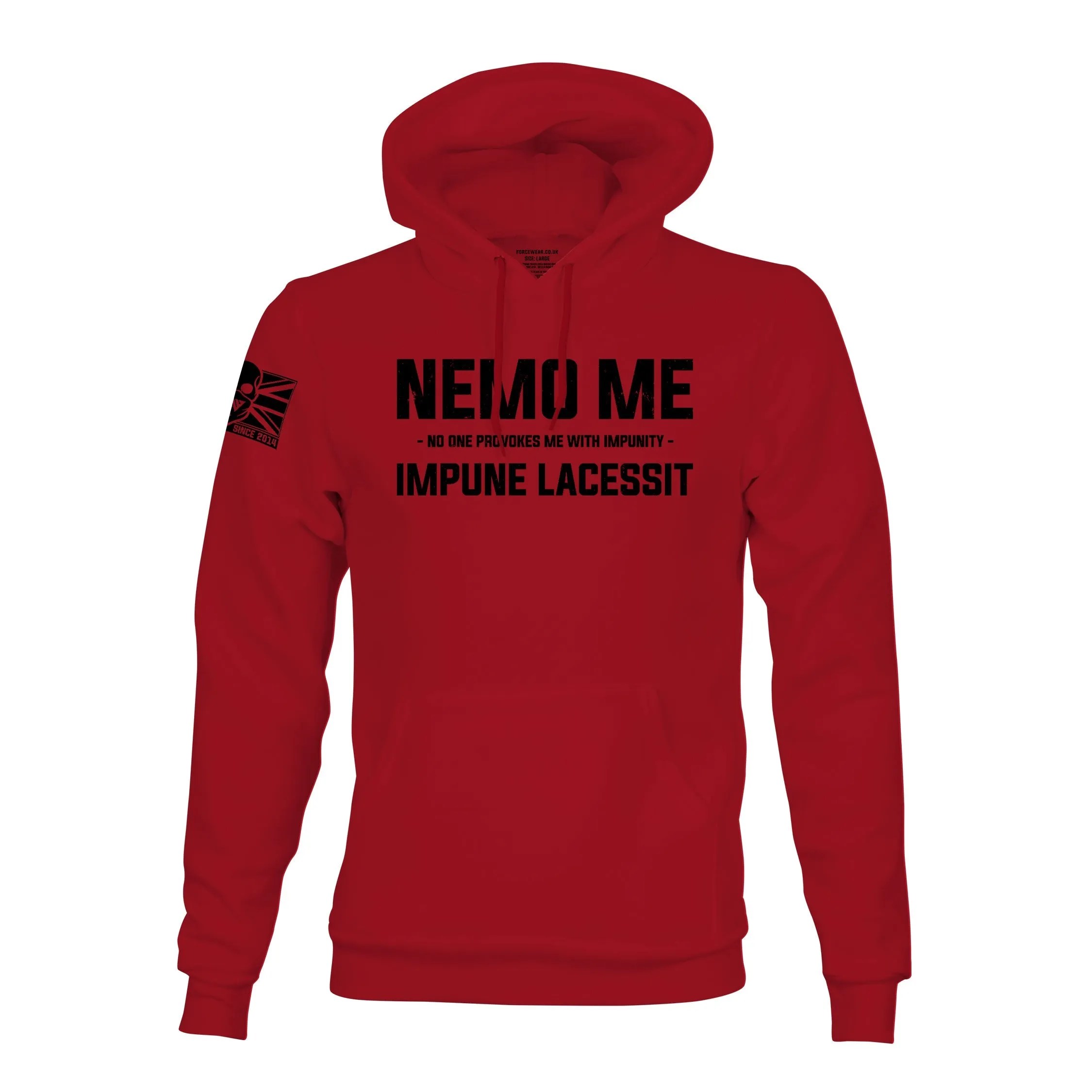 NEMO ME IMPUNE LACESSIT (BLACK WATCH) HOODIE