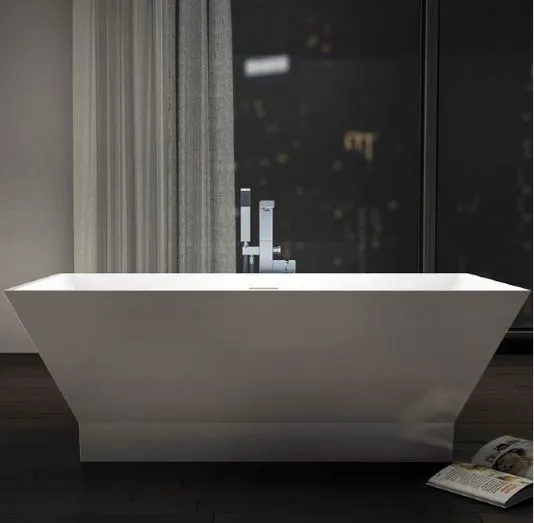 Neptune Wish Free-Standing Soaker Tub - 66" L x 30" W x 22-1/4" H - WISH R2