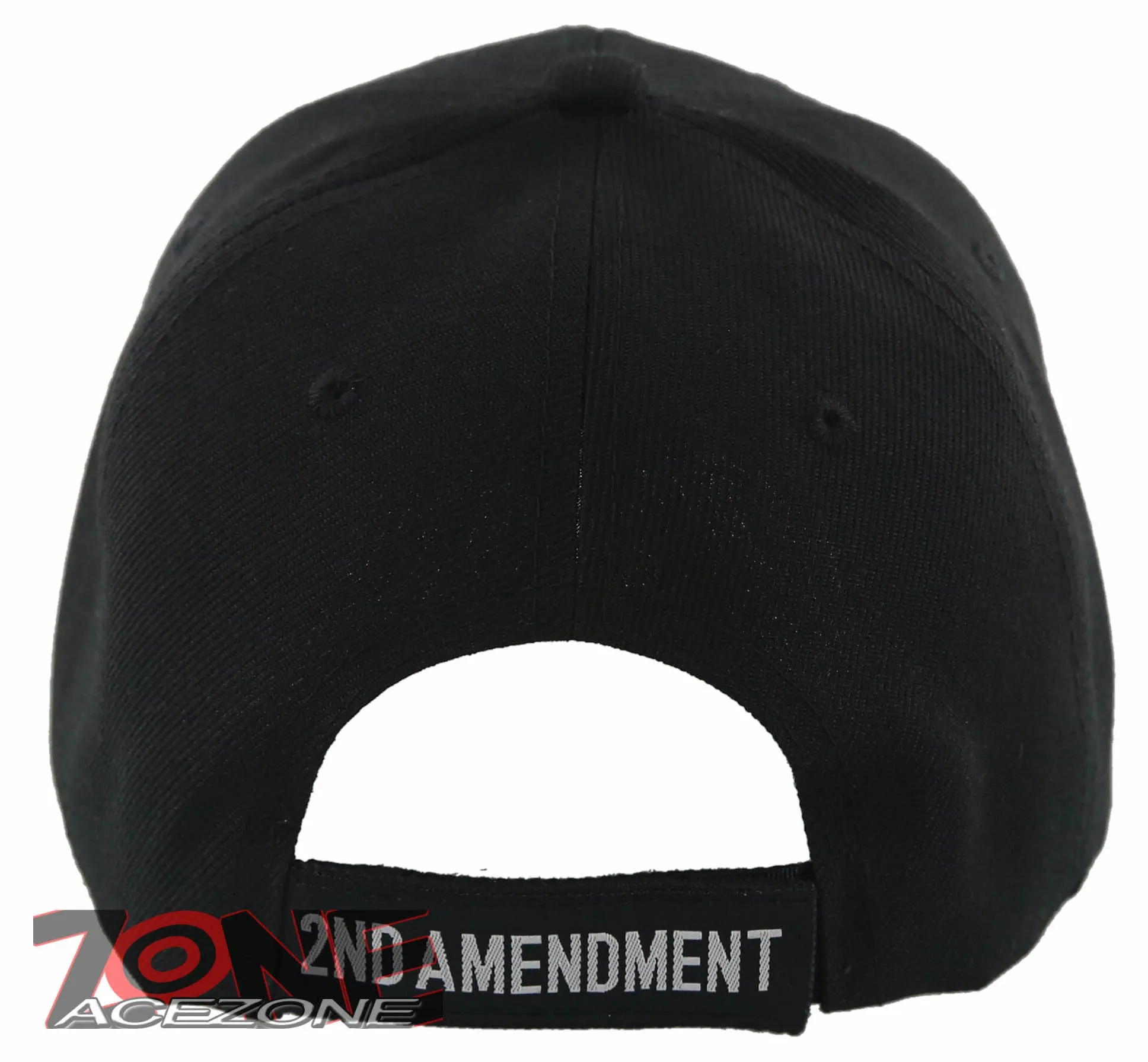 NEW! 2ND AMENDMENT HOMELAND SECURITY RIGHT TO BARE ARMS GOD CAP HAT BLACK