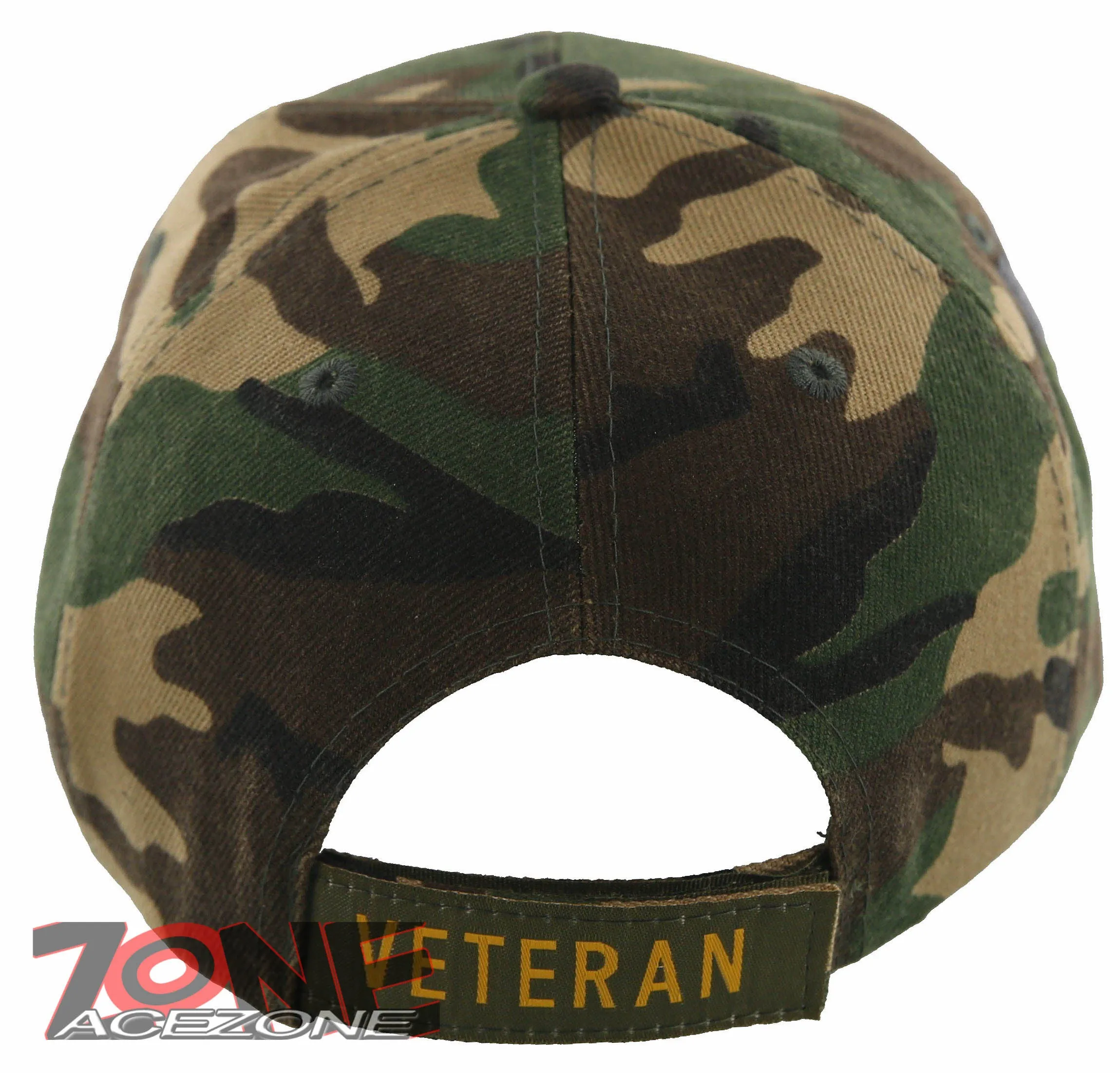 NEW! PURPLE HEART COMBAT WOUNDED MILITARY VIETNAM VETERAN BALL CAP HAT CAMO