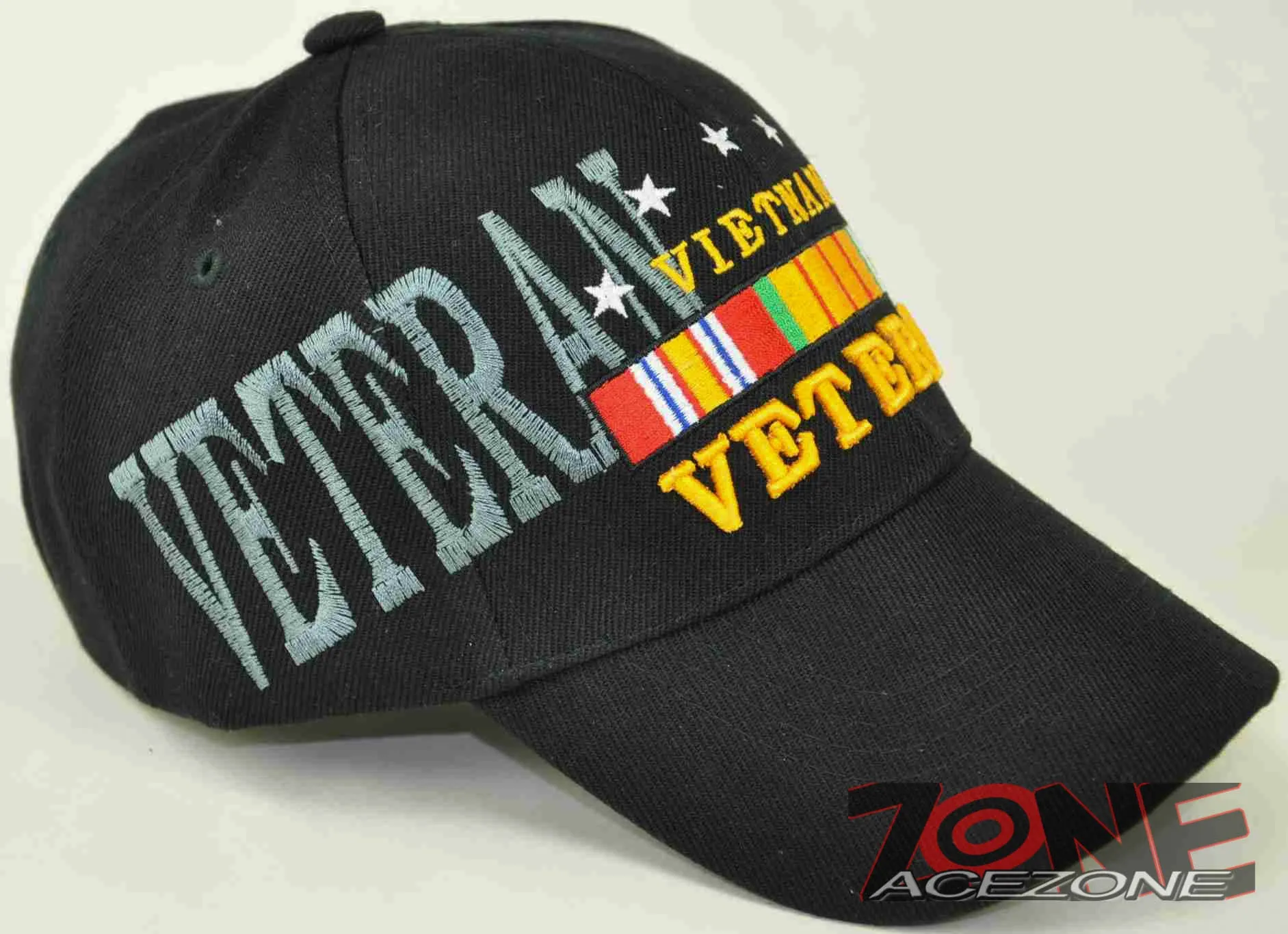 NEW! VIETNAM VETERAN FIVE STAR MILITARY CAP HAT