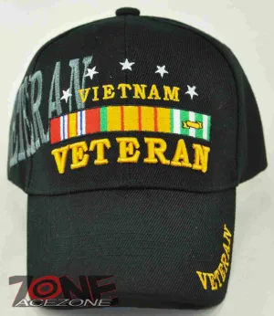 NEW! VIETNAM VETERAN FIVE STAR MILITARY CAP HAT