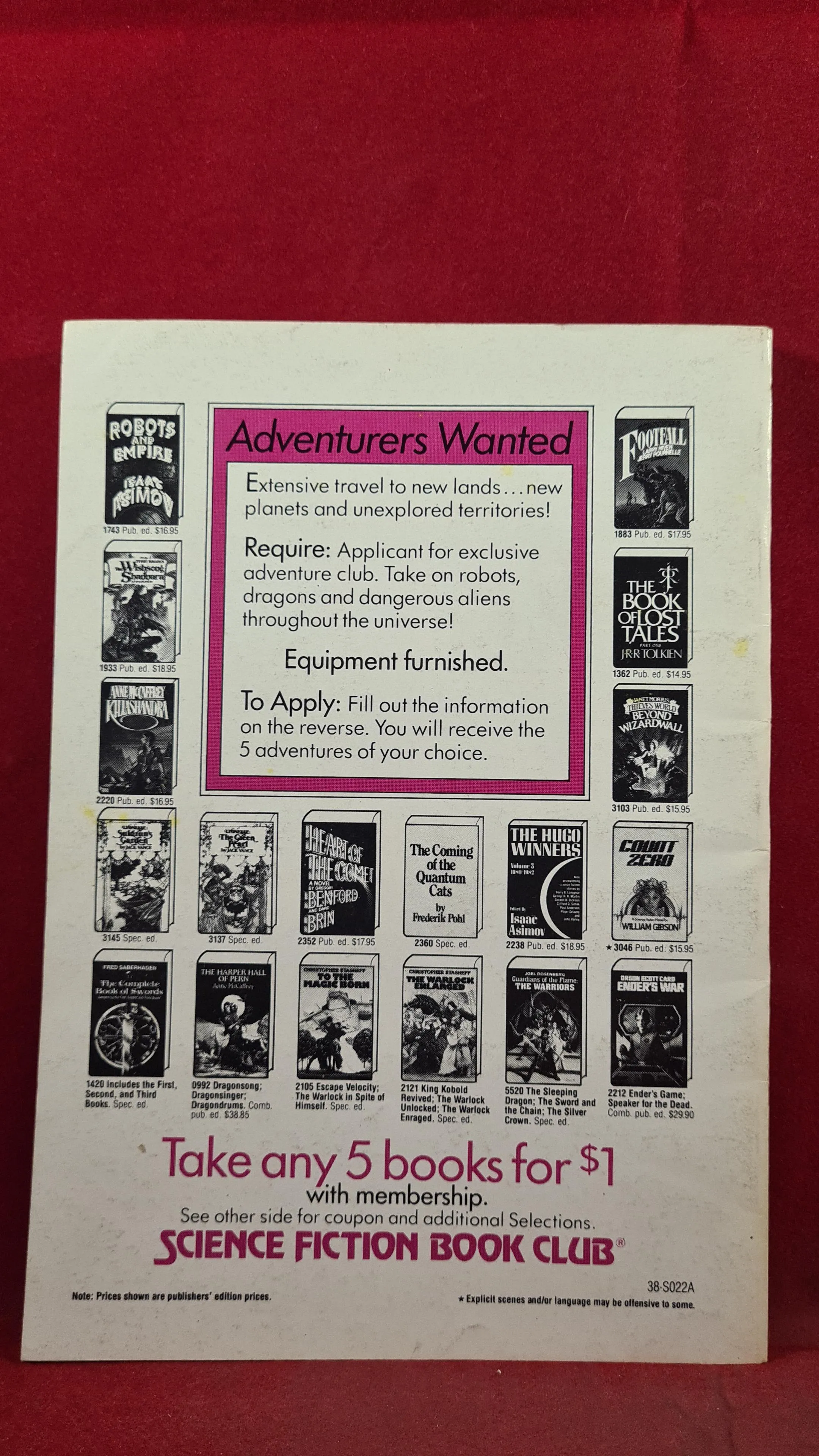Night Cry - The Magazine Of Terror, Volume 2 Number 2 Winter 1986