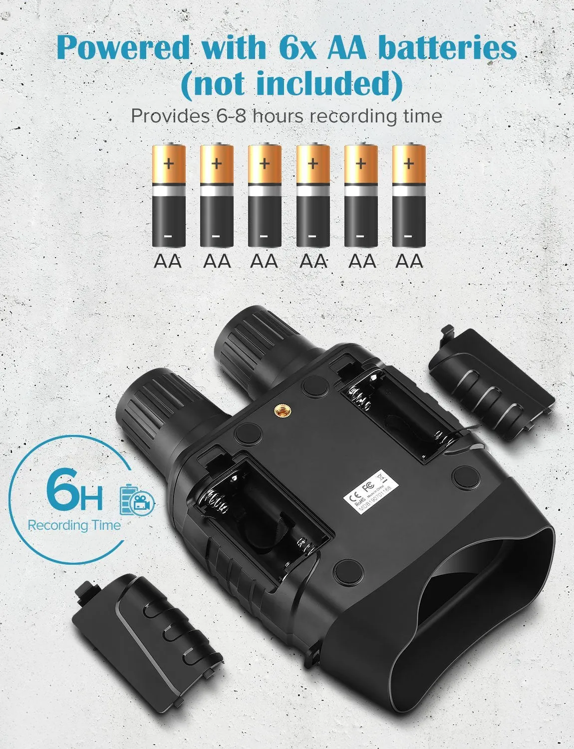 Night Vision Device Binoculars 300 Yards Digital