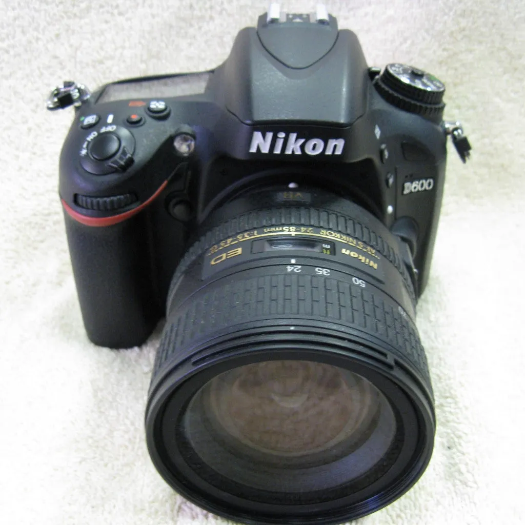 Nikon D600 with 24-85mm Lens