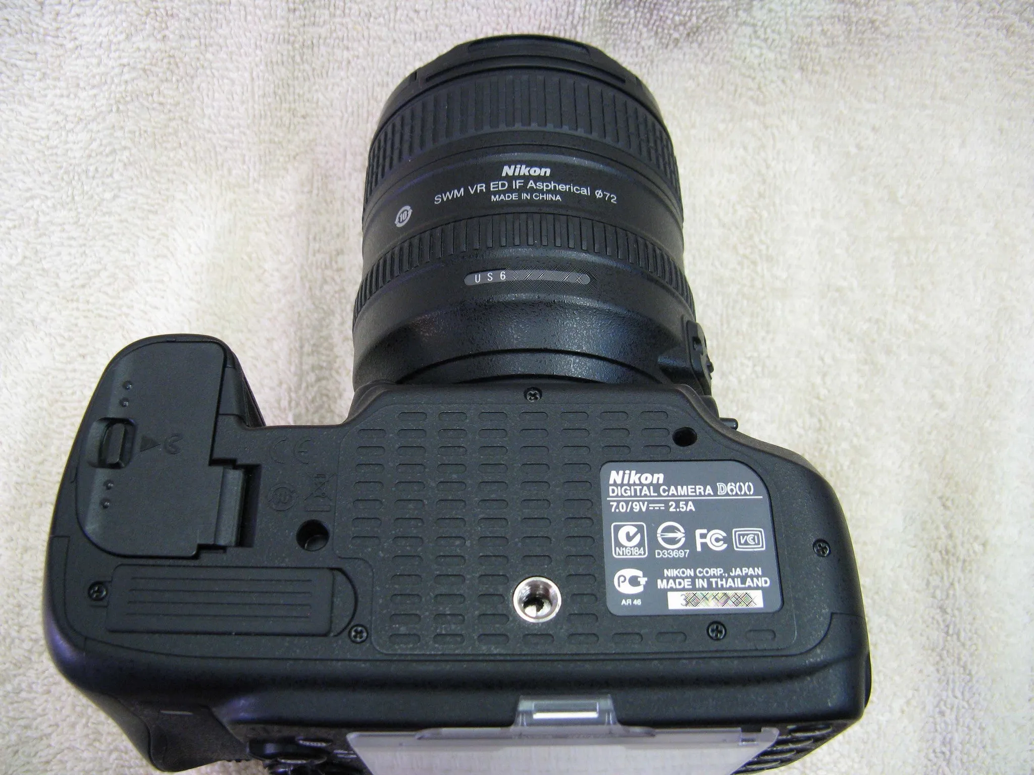 Nikon D600 with 24-85mm Lens