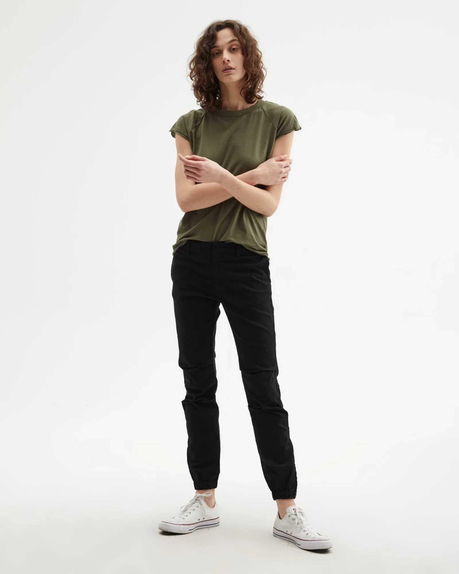 Nili Lotan: French military pant (jet black)
