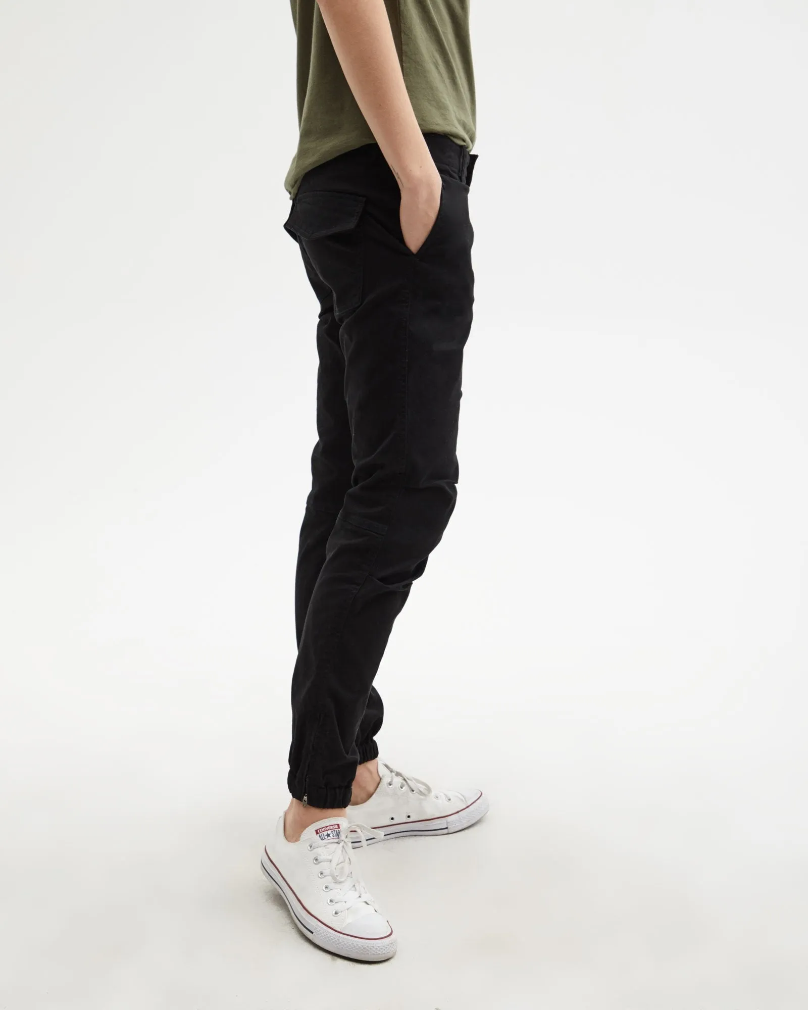 Nili Lotan: French military pant (jet black)