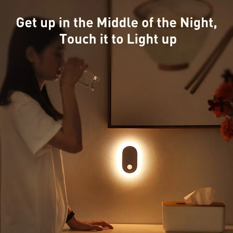 Novelty LED Motion Sensor Night Light Lamp