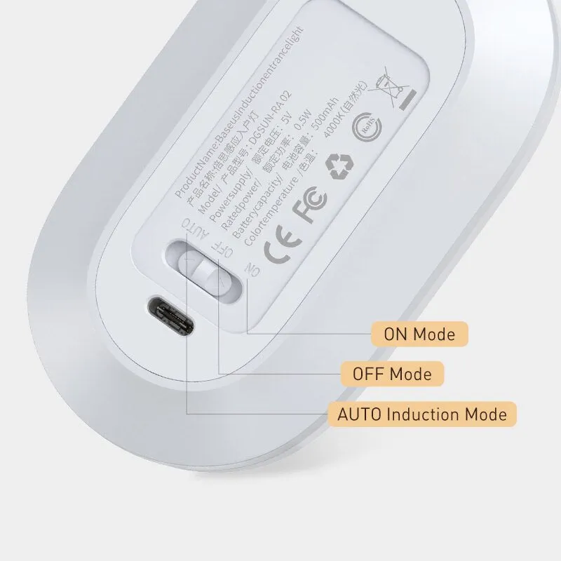 Novelty LED Motion Sensor Night Light Lamp