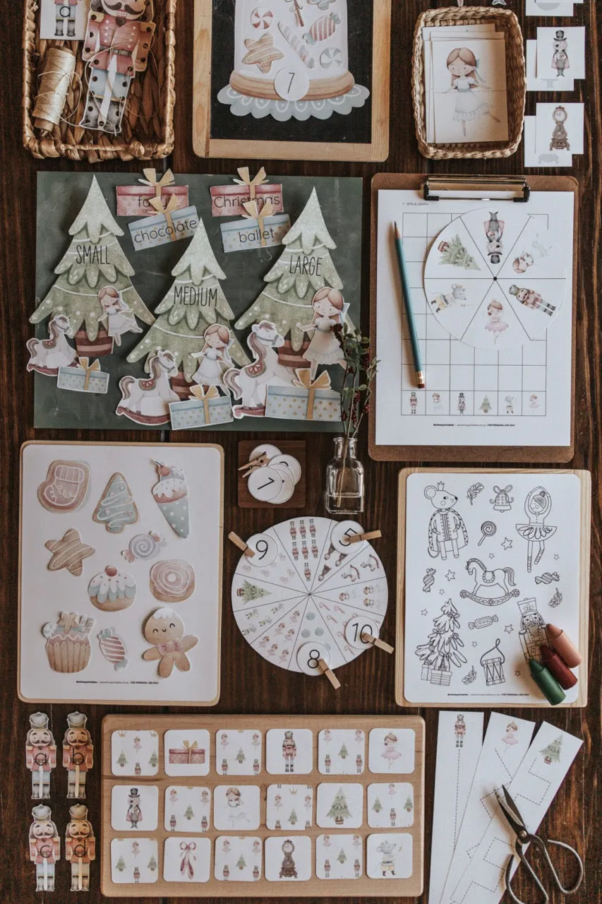 Nutcracker Christmas Morning Basket