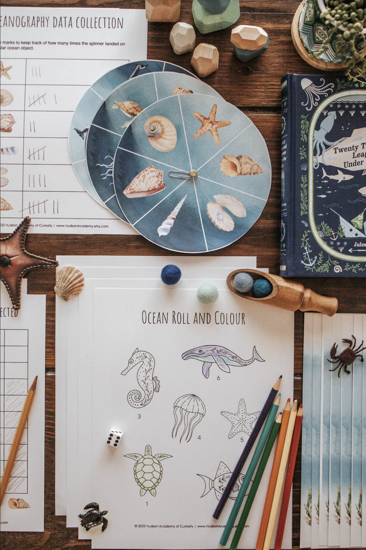 Oceanography Patchwork Study