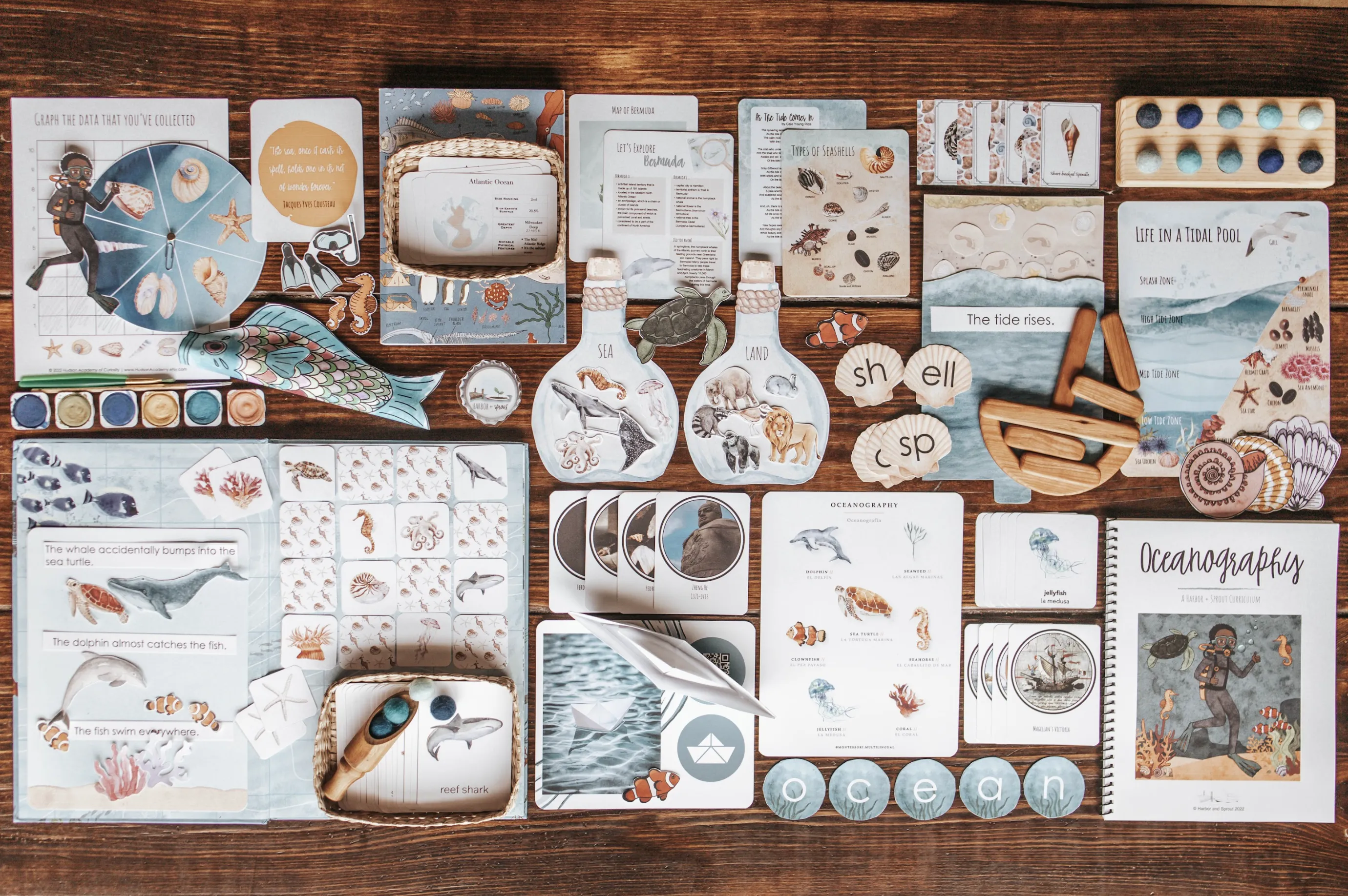 Oceanography Patchwork Study