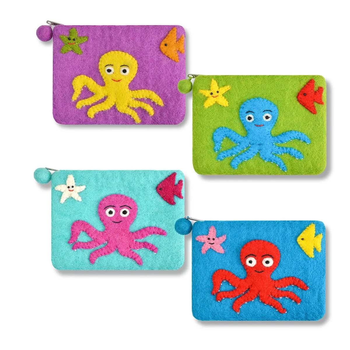 Octopus Design Coin Purse