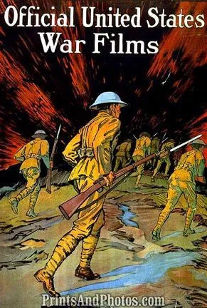 Official US War Films Ad  4469