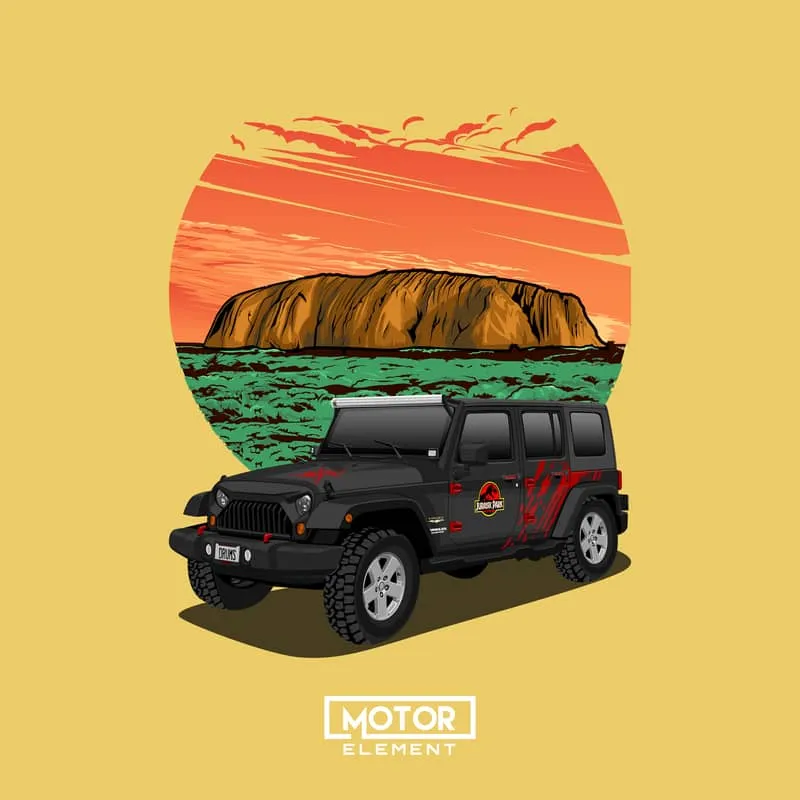 Offroad | Custom Digital Drawing