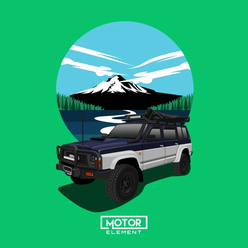 Offroad | Custom Digital Drawing