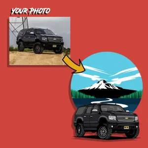 Offroad | Custom Digital Drawing