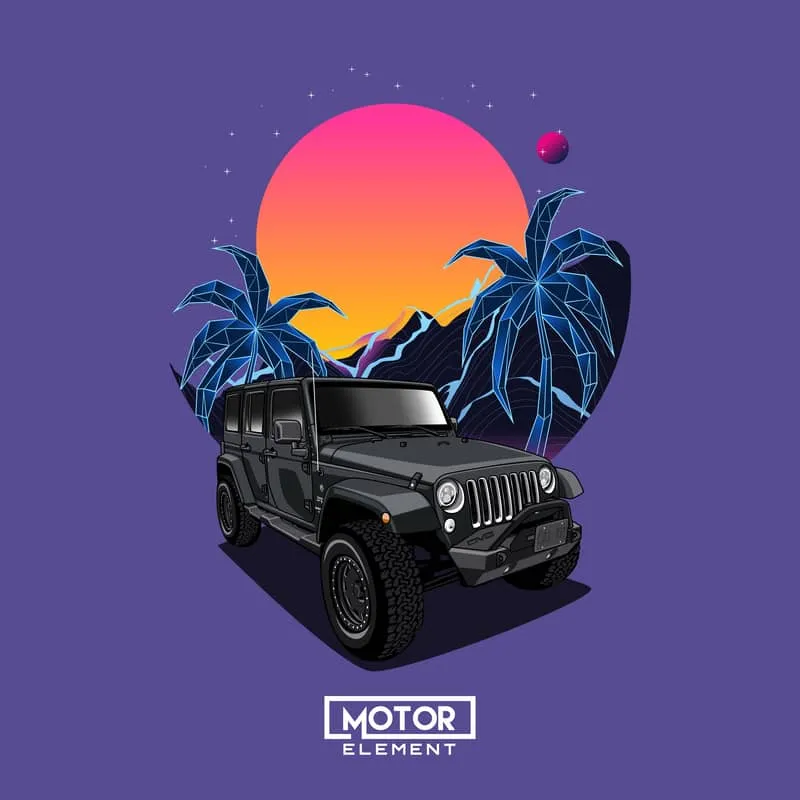 Offroad | Custom Digital Drawing