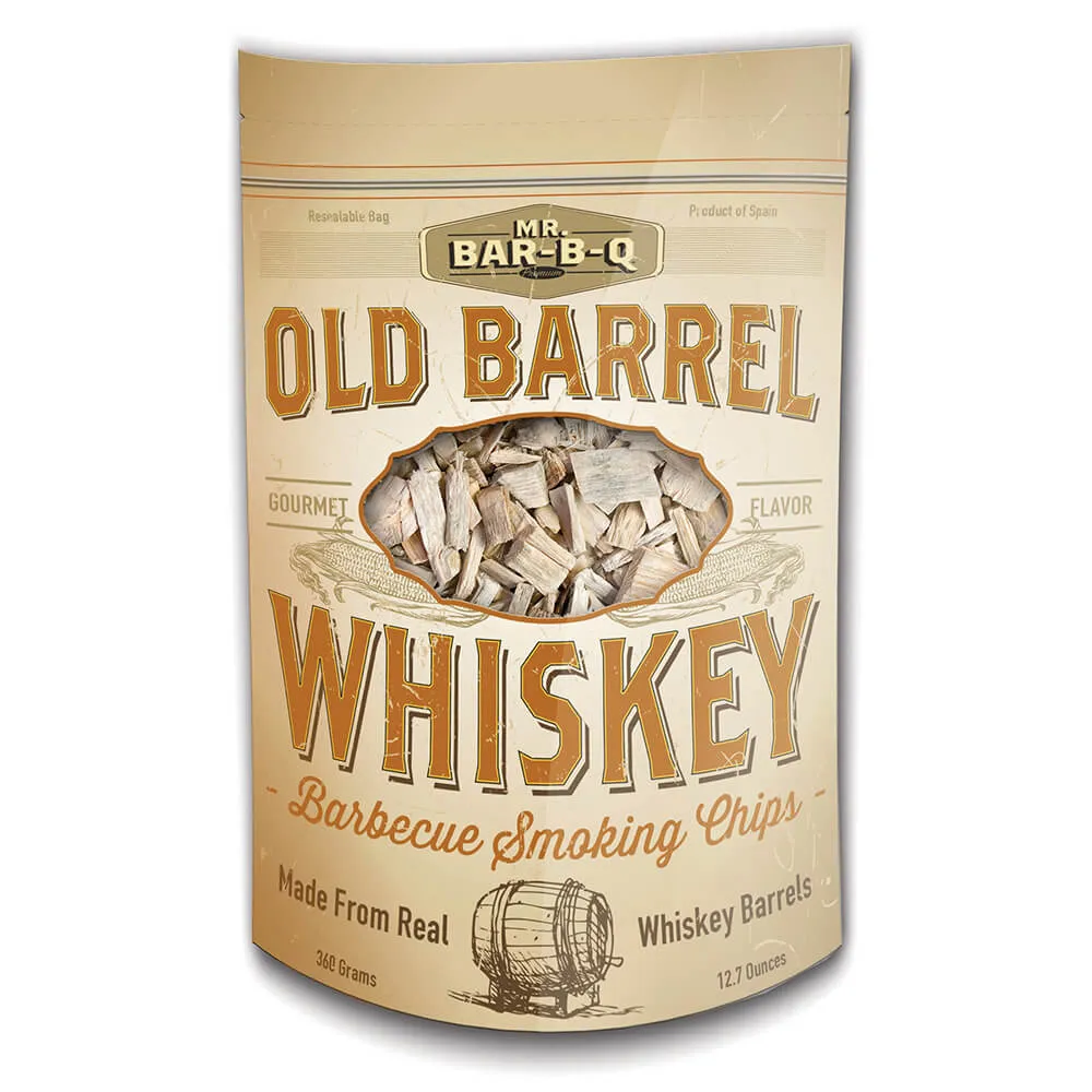 Old Barrel Whiskey BBQ Smoking Chips