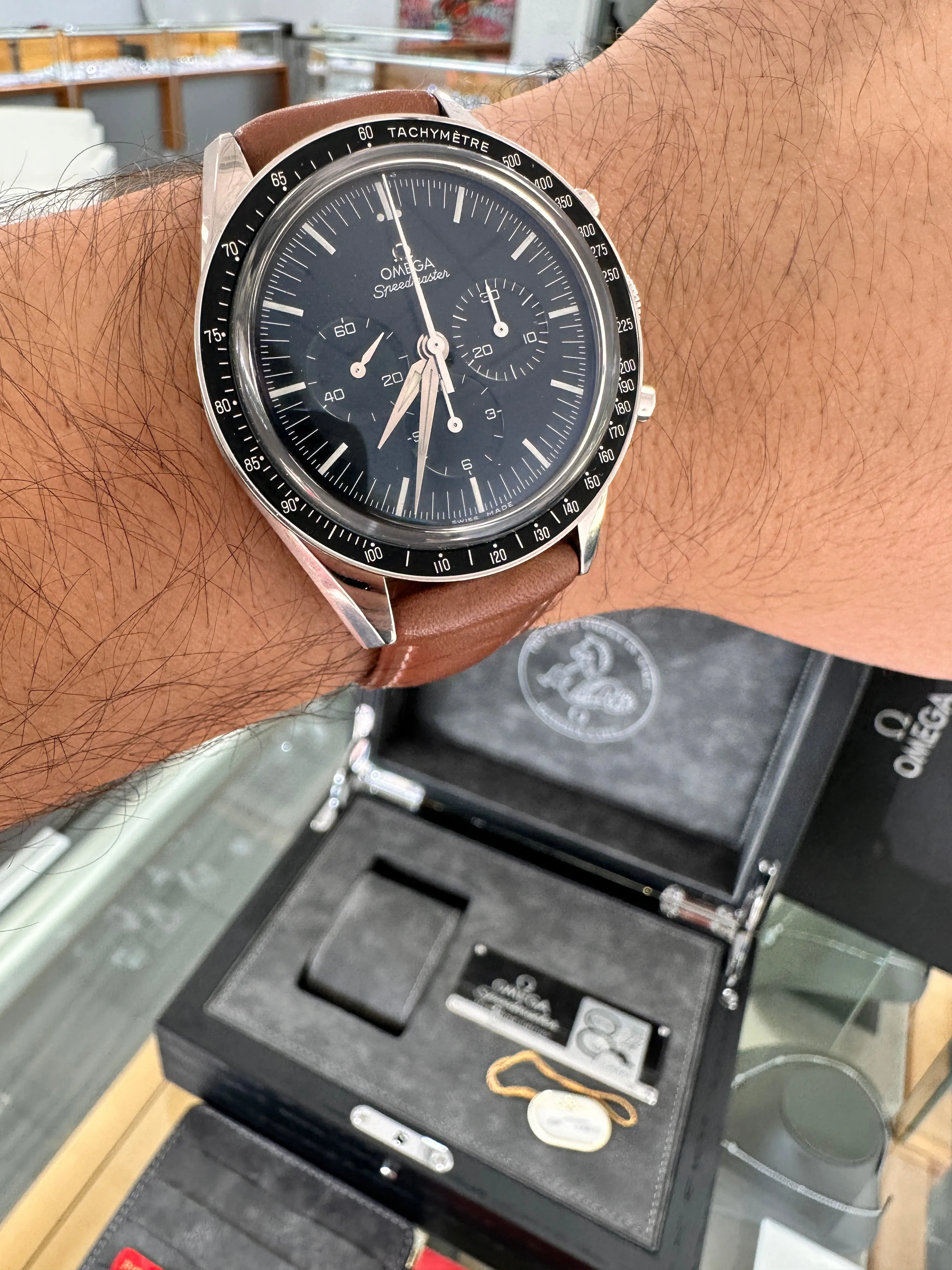 Omega Speedmaster Professional Moonwatch 311.32.40.30.01.001 PreOwned B/P