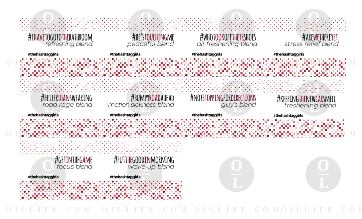 #onthego Diffuser Blends