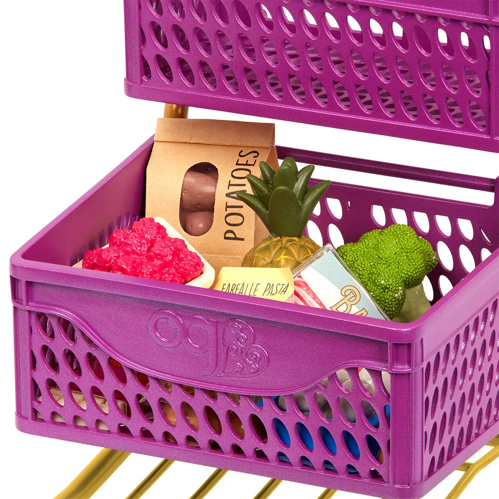 Our Generation At the Market Shopping Cart for 18" Doll