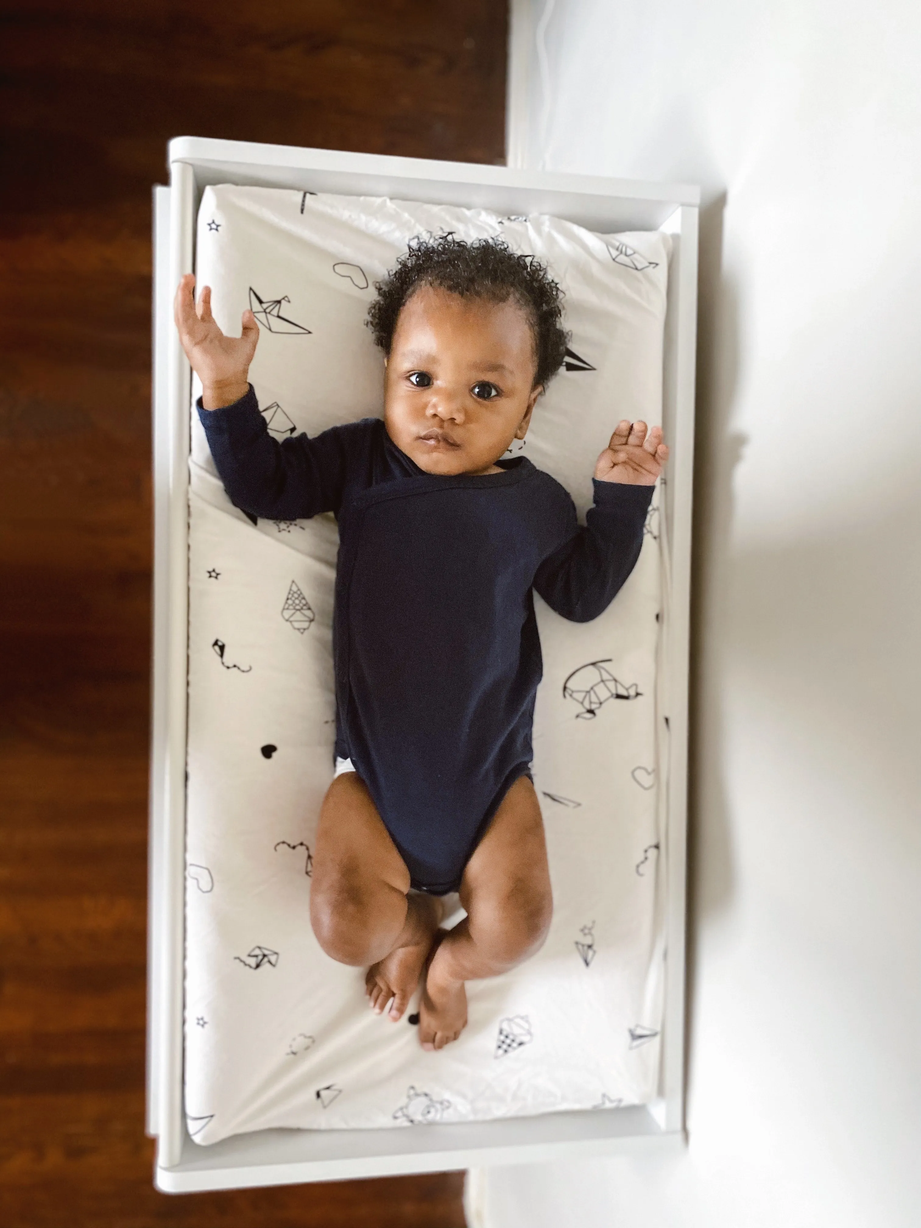 Pack n play  fitted sheet / Changing pad cover/ Big bassinet