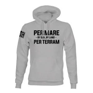 PER MARE PER TERRAM (ROYAL MARINES) HOODIE
