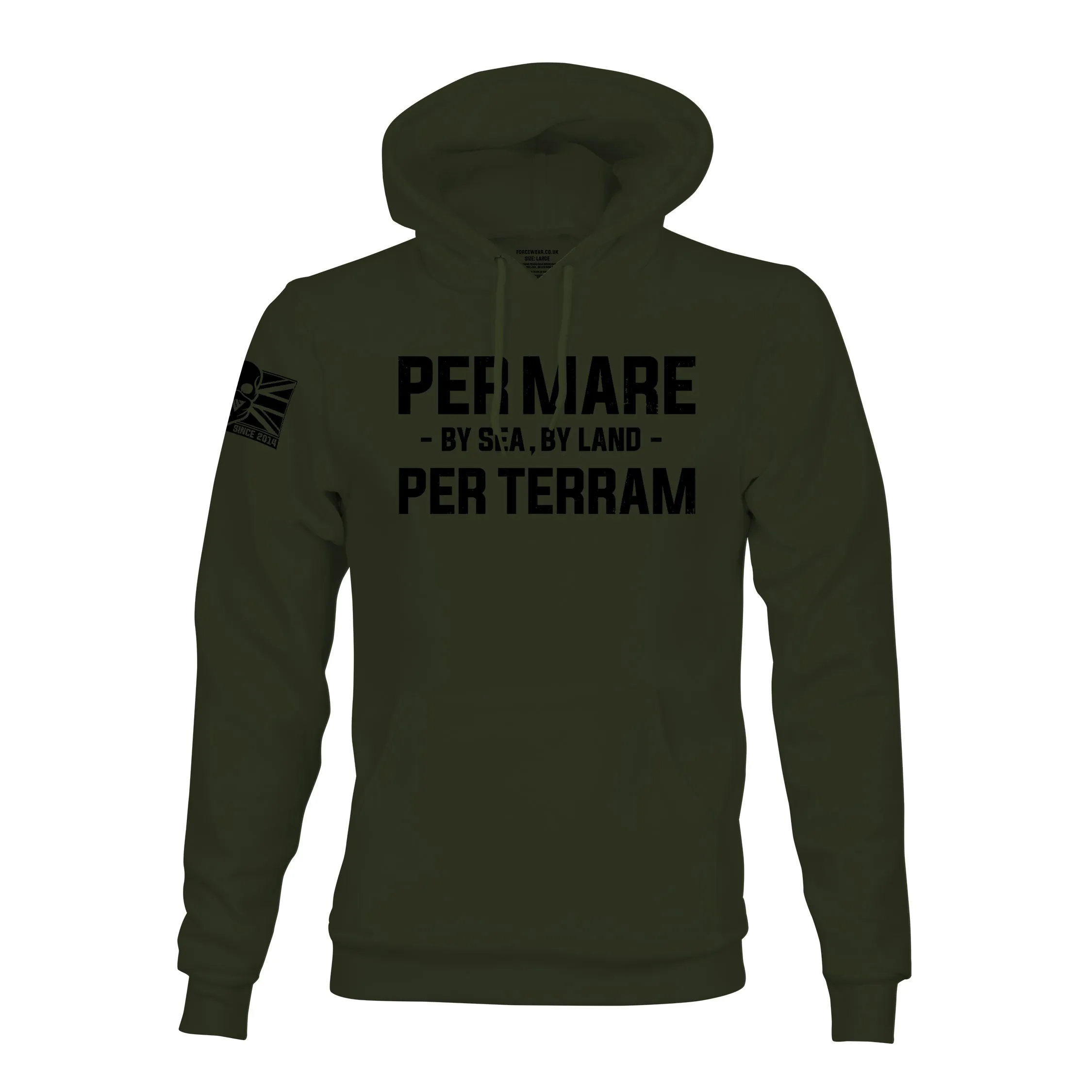 PER MARE PER TERRAM (ROYAL MARINES) HOODIE